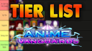 Anime Vanguards Tier List